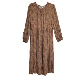 Old Navy Women's Animal Print Dress Flowy Size XL